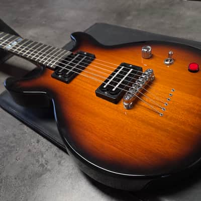 Jackson JJ2 Scott Ian Signature 2001 Custom Shop Made In USA Tobacco Burst Sunburst American Pre-Fender Les Paul Jr Junior DC Body image 10