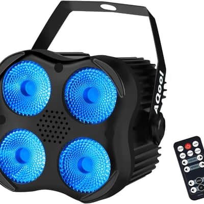 Stage Par Lights, RGBW LED Par Can Light,Super Bright DJ Wash Light with Remote & DMX Control,Sound Activated Uplights for Event Wedding Birthday Church Christmas Party Dance Show image 1