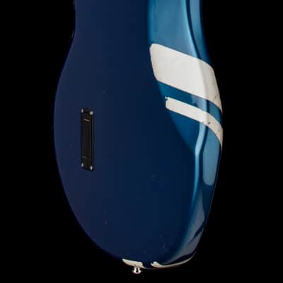 Ernie Ball Music Man StingRay 3 EQ H - Blue Pearl #36188 with Gig Bag image 8