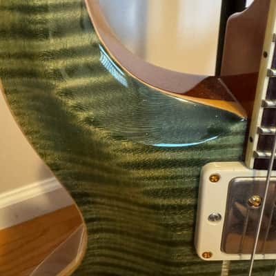 PRS Santana Retro Top 10 2018 - Trampas Green image 9