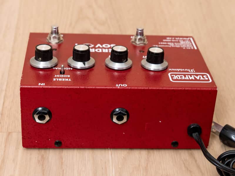 Providence Stampede Overdrive SOV-1 Guitar Effects Pedal, | Reverb