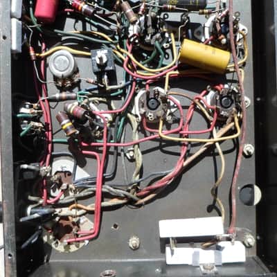 Grommes model 250K mono tube audio amplifier EL34 6L6 project 1950's image 7