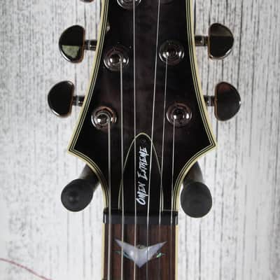 Schecter Omen Extreme-6 Electric Guitar Quilt Maple Top See-Thru Black image 10