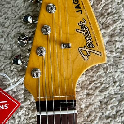 Mint Fender Johnny Marr Jaguar, Rosewood Fingerboard, Olympic White Electric Guitar image 6