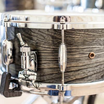 Tama STAR Walnut 10,12,14,16,18,24 + SD - Satin Charcoal Japanese Sen image 17