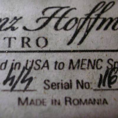 4/4 Franz Hoffmann Maestro Violin 2011 (Romania) image 9