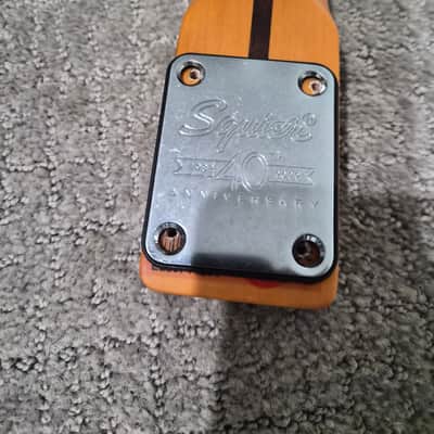 Squier 40th Anniversary Telecaster Neck 2022 - Tinted Satin Urethane image 7