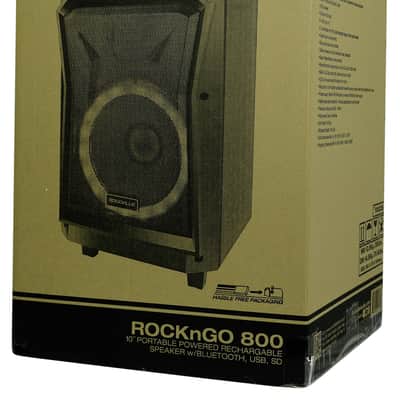 Rockville ROCKNGO 800 800 10" Portable Wireless Bluetooth Speaker w/LED/Wheels/Loud! image 9