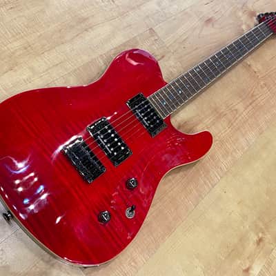 Fender Special Edition Custom Telecaster FMT HH Crimson Red Transparent image 7