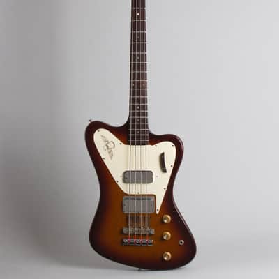 Gibson  Thunderbird IV Electric Bass Guitar (1967), ser. #000839, black hard shell case. image 1
