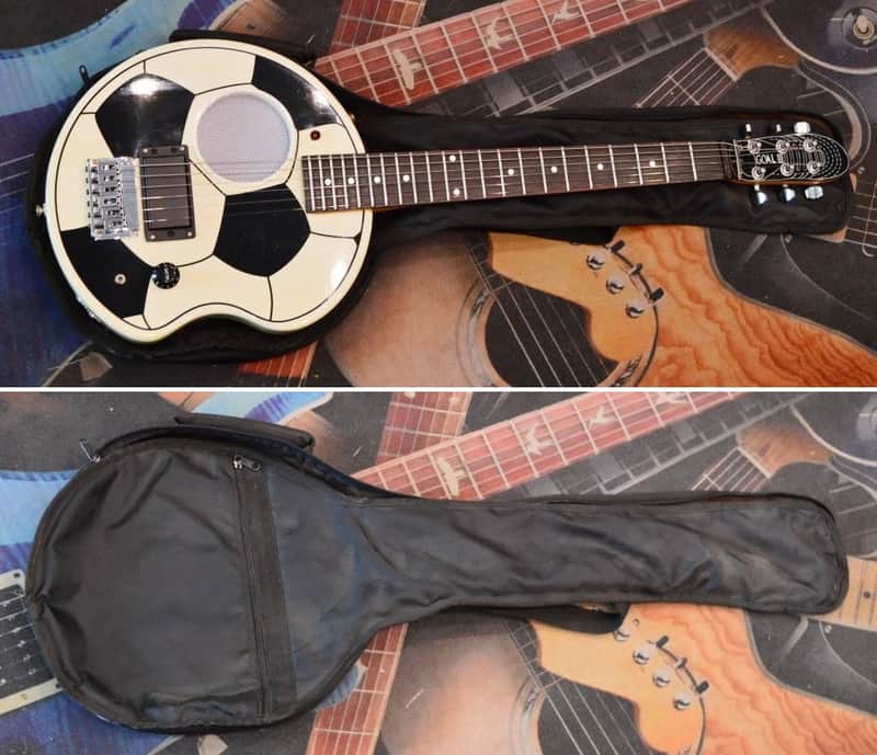 ARIA Mini-guitare SCG-200 GOAL III 'World Cup' Korea - White