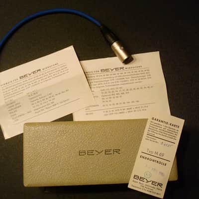 Beyerdynamic M69 ! R A R E ! Vintage 1965 image 12