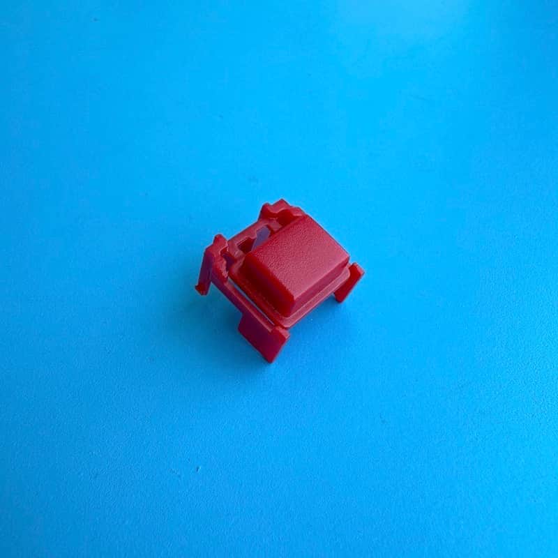 AKAI MPK 25 MIDI Controller Keyboard Part: Record Button Cover Cap RED image 1