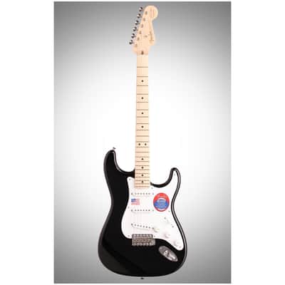 Fender Eric Clapton Artist Series Stratocaster (Maple with Case), Black image 2