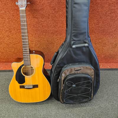 Fender CC60SCE left hand - natural image 1