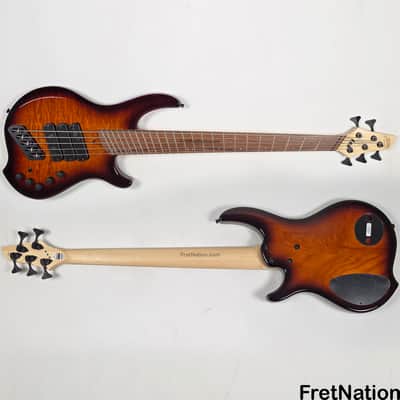 Dingwall Combustion C3 5-String Vintage Burst w/ Pau Ferro Fingerboard 9.38lbs 19474B B-Stock image 2