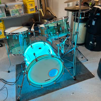 KLASH DRUMS Coke Bottle Green Acrylic Kit image 2