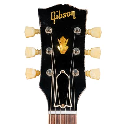Gibson Custom Shop 1964 ES-335 Semi-Hollow Electric Guitar, Light Aged Pelham Blue Sparkle image 6