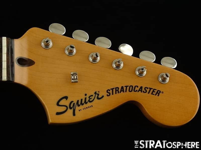 Fender Squier Classic Vibe 70s Strat NECK + TUNERS Stratocaster LRL Laurel image 1
