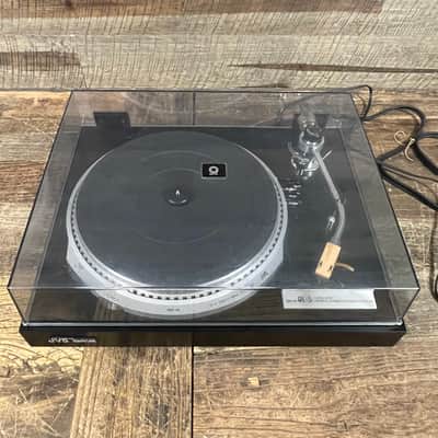 JVC QL-5 Quartz locked direct drive turntable w/Grado cartridge w/original box, manual and packing image 2