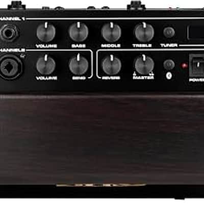 NuX AC-25 Portable 6.5-inch 25-watt Battery Operated Acoustic Guitar Amplifier image 3