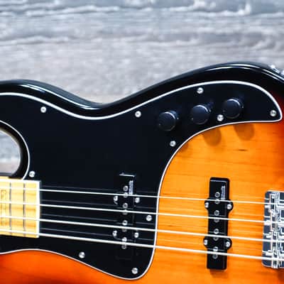 Markbass MB GV 4 Gloxy 3-Tone Sunburst CR MP Passive 4-String Electric Bass w/Bag image 7