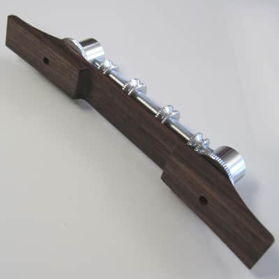 Gretsch® Space Control Chrome Bass Bridge~Rosewood Base~Made In Japan~Brand New image 7