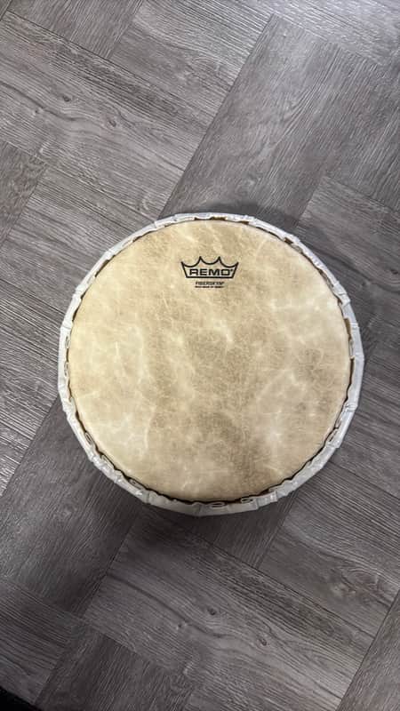 Remo Tucked Fiberskyn Bongo Drum Head 8.50" 2010s - Natural image 1