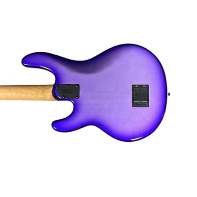 Ernie Ball Music Man StingRay 4 H Special, Grape Crush/ Rosewood 8.5 LBS *IN STOCK* image 2