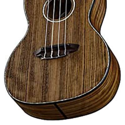 Luna Walnut Concert Ukulele w/ Hard Case image 4