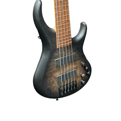 MTD (U.S.A.) 535-24,  Black Burst with Roasted Birdseye Maple SIMILAR *ON ORDER ETA July 2026* image 3