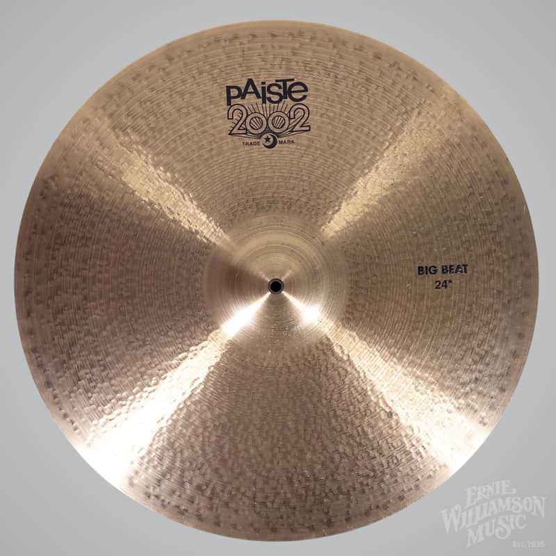 Paiste 24" Big Beat Cymbal.USED image 1