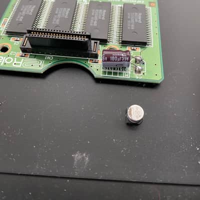 Roland SR-JV80-04 Vintage Synth Expansion Board 1990s - Green image 2