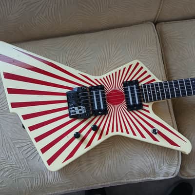 Rare 1985 Ibanez X Series DT380 Destroyer - Rising Sun graphics image 7