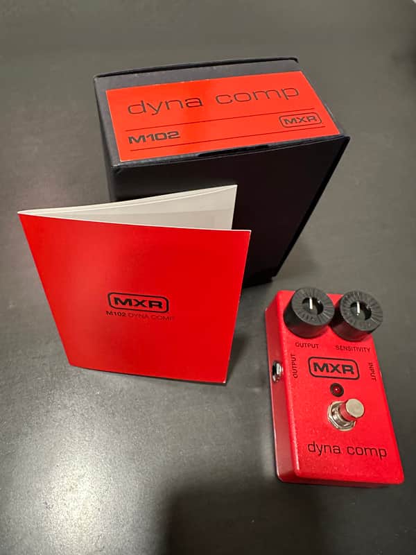 MXR M102 Dyna Comp 1995 - Present - Red image 1