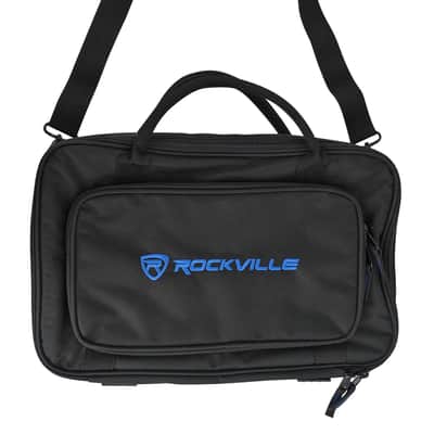 Rockville Heavy Duty Rugged Gig Bag DJ Case Fits Mackie ProFX6v3, Behringer FLOW 8, Zoom LiveTrak L-8 image 6
