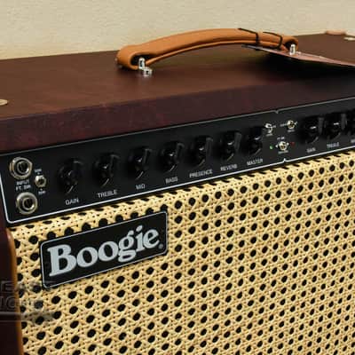 Mesa Boogie Fillmore 50 Combo - Wine Taurus w/ Wicker Grille image 2
