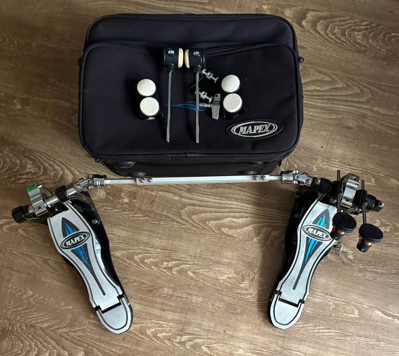Hot rodded Mapex Falcon Direct drive double pedal w/case! Best offer! image 1