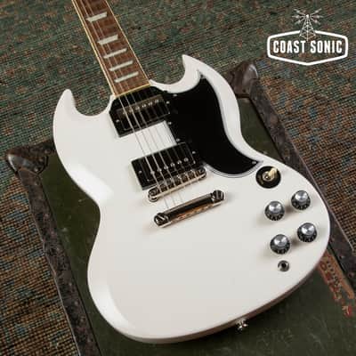 2021 Epiphone Inspired by Gibson Custom '61 SG Standard, Gibson Burstbuckers, hardcase image 6
