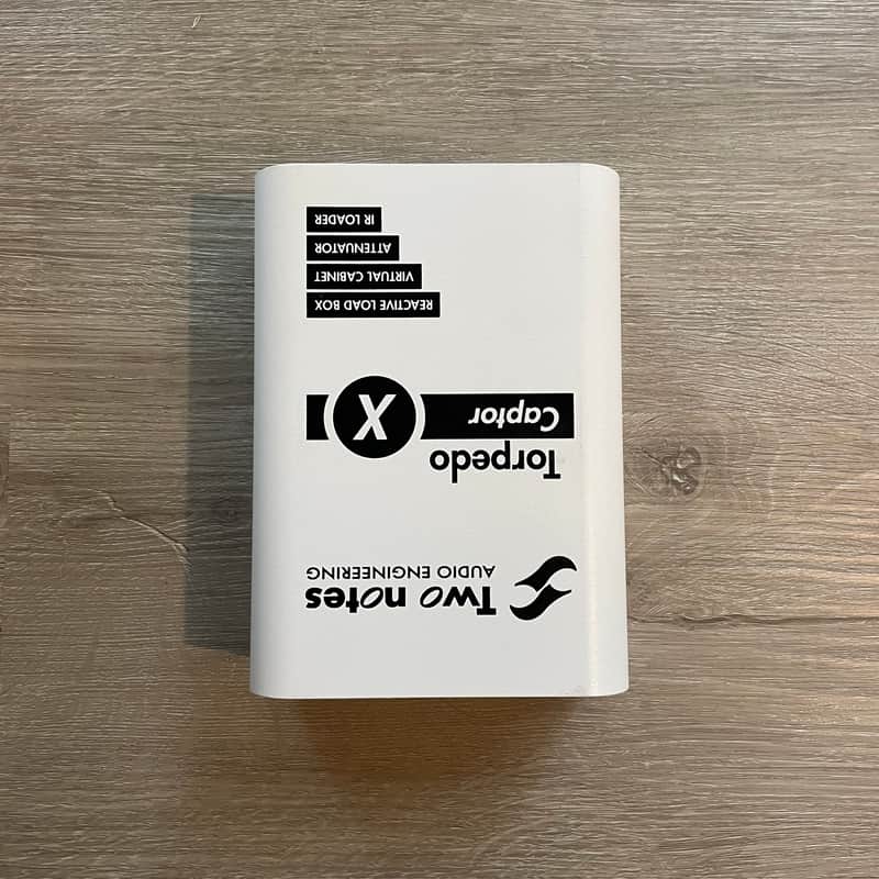 Two Notes Torpedo Captor X 8ohm Stereo Reactive Load Box / Attenuator 2020 - White image 1