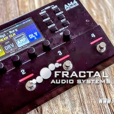 Brand New Fractal Audio AM4 Amp Modeler 2025 - Present - Black image 12