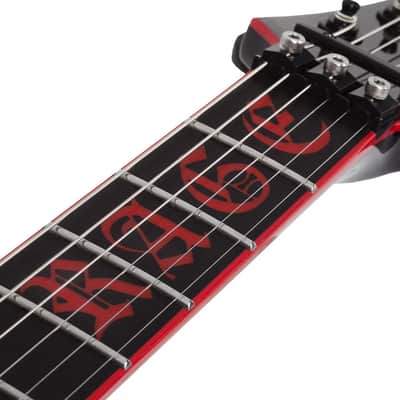 Schecter Sullivan King Banshee-6 FR-S - Obsidian Blood (2484) image 6