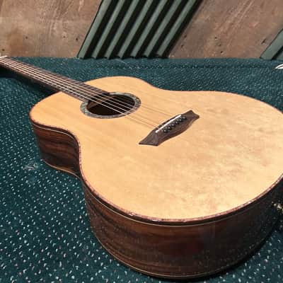 Washburn Bella Elegante S24S Solid Spruce Top Parlor Size Acoustic Guitar image 11