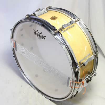 Immagine LUDWIG 1965 JAZZ FESTIVAL No. 908P 14x5 White Marine Pearl Radick Snare Drum [228504] (08/03) - 9