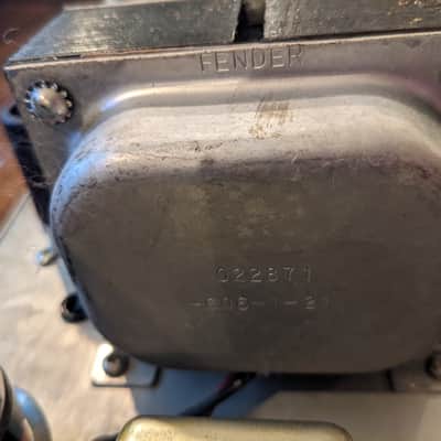 Fender Bassman 2-Channel 50-Watt Guitar Amp Head 1970 - 1971 - Silverface image 12