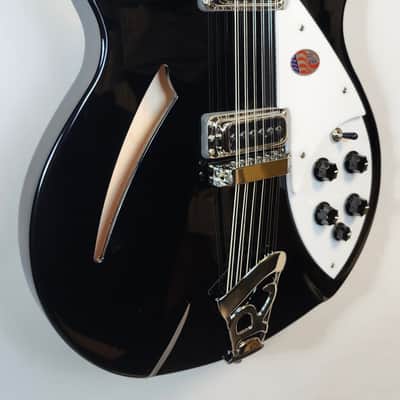 Rickenbacker 330/12 JG, 330 JetGlo 12-String Hollowbody Guitar, w/HSC image 7
