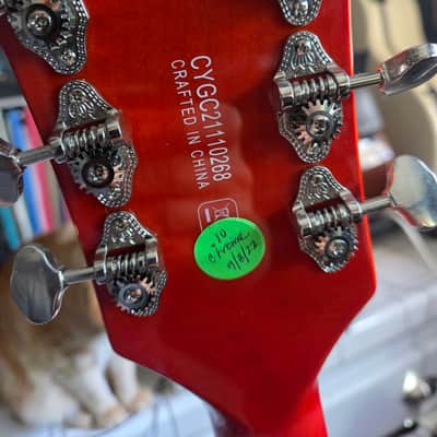 Gretsch GR5420T "+" Jazz Hollowbody 2022 - Deep Orange image 4