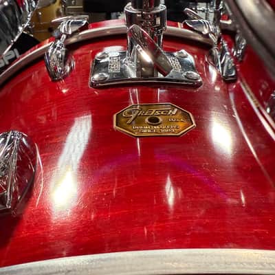 Vintage 1979 Gretsch Transition Badge Jasper Shell 4-Piece 12/13/16/22 Drum Kit Set in Rosewood Gloss Lacquer (Rm 4) image 13