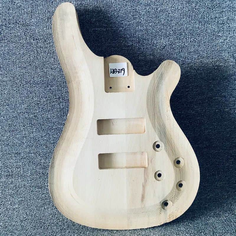 Unfinished Basswood Bass Body image 1