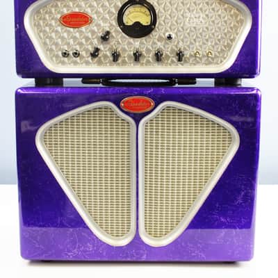 Speedster Deluxe 25 watt Amp Head & Cab - 90s Purple **Serviced & Ready to go** image 2